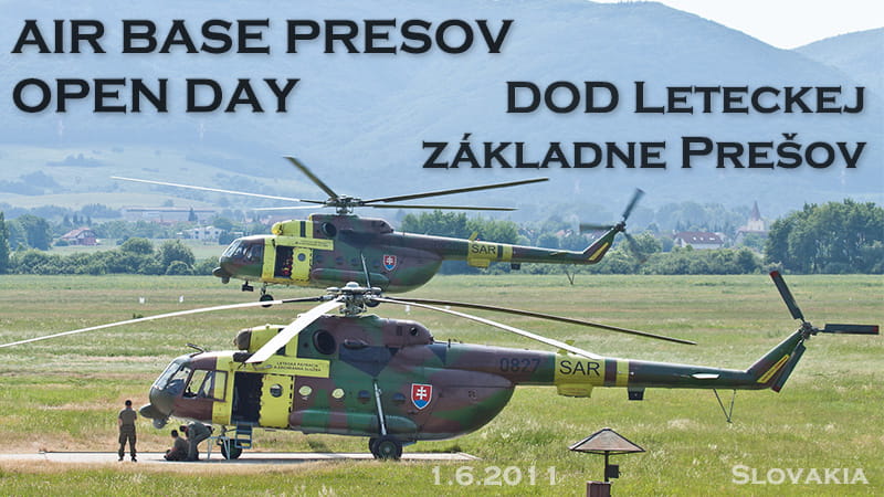 DOD leteckej základne Prešov 2011